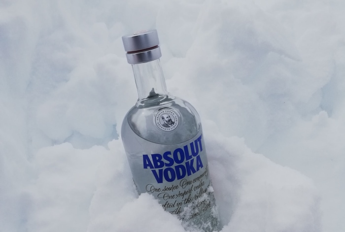 Водка в машине