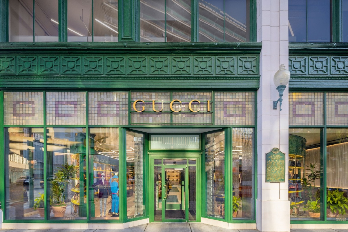 Gucci открыл роскошный магазин в Детройте