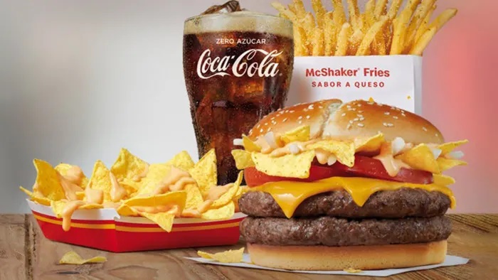 Начос в McDonald's в Испании