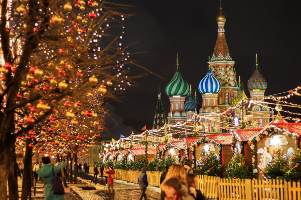 Москва в Новый год - Depositphotos