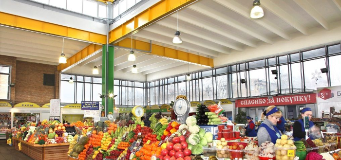 Кунцевский рынок в Москве