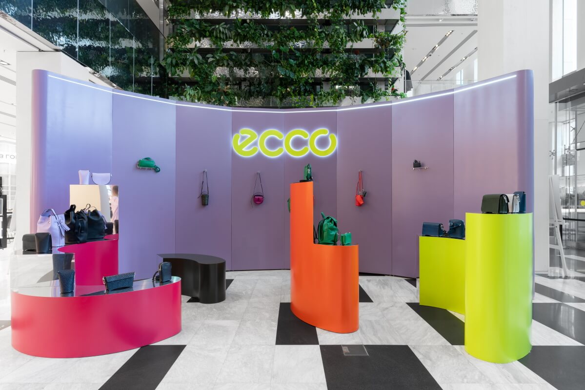 Ecco pop-up Moscow