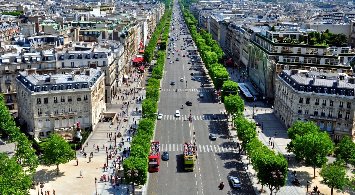 Champs-Élysées - Depositphotos