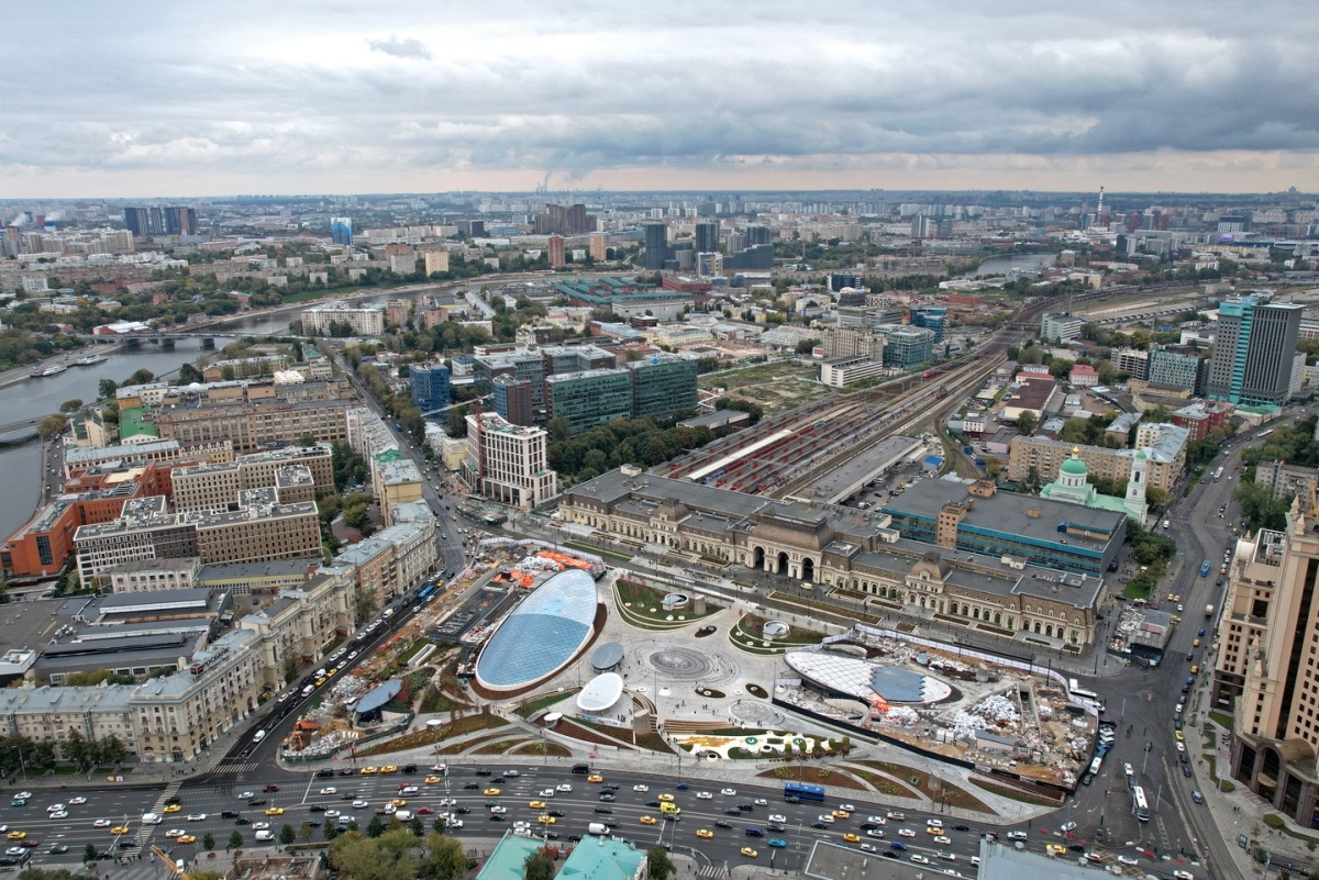 Реконструкция площади Павелецкого вокзала