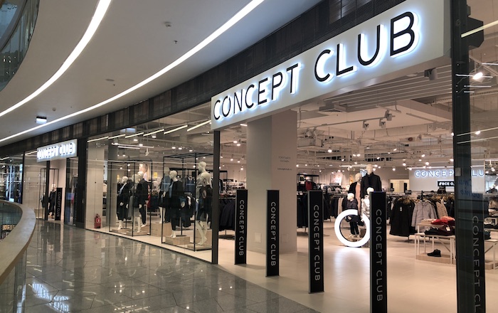 Concept Club в новой концепции открылся в ТРЦ «Охта Молл» Concept Club в новой концепции открылся в ТРЦ «Охта Молл»