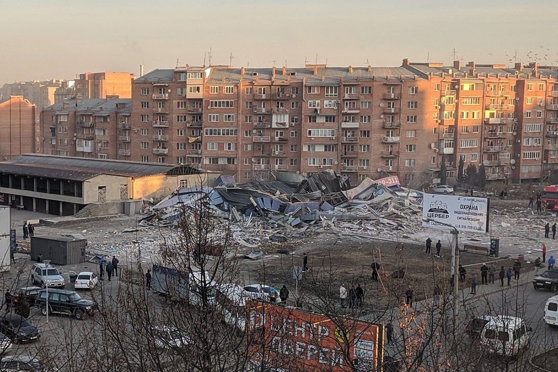 Взрыв во Владикавказе