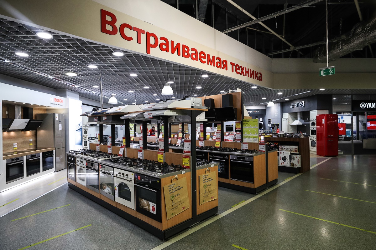 Встраиваемая техника в М.Видео - PR 