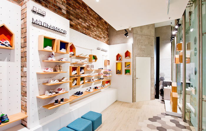 В ТЦ «Европейский» откроется первый в мире магазин обуви Geox Kids