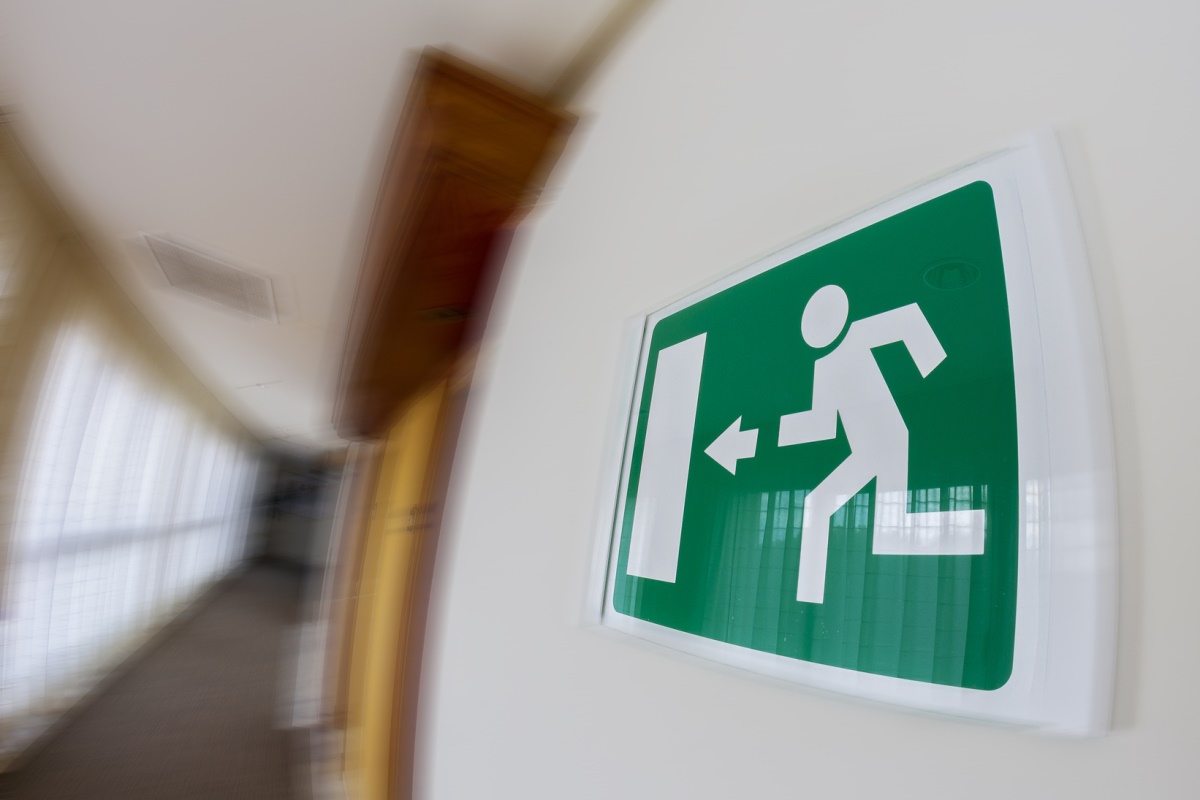 Эвакуация - Depositphotos Эвакуация - Depositphotos