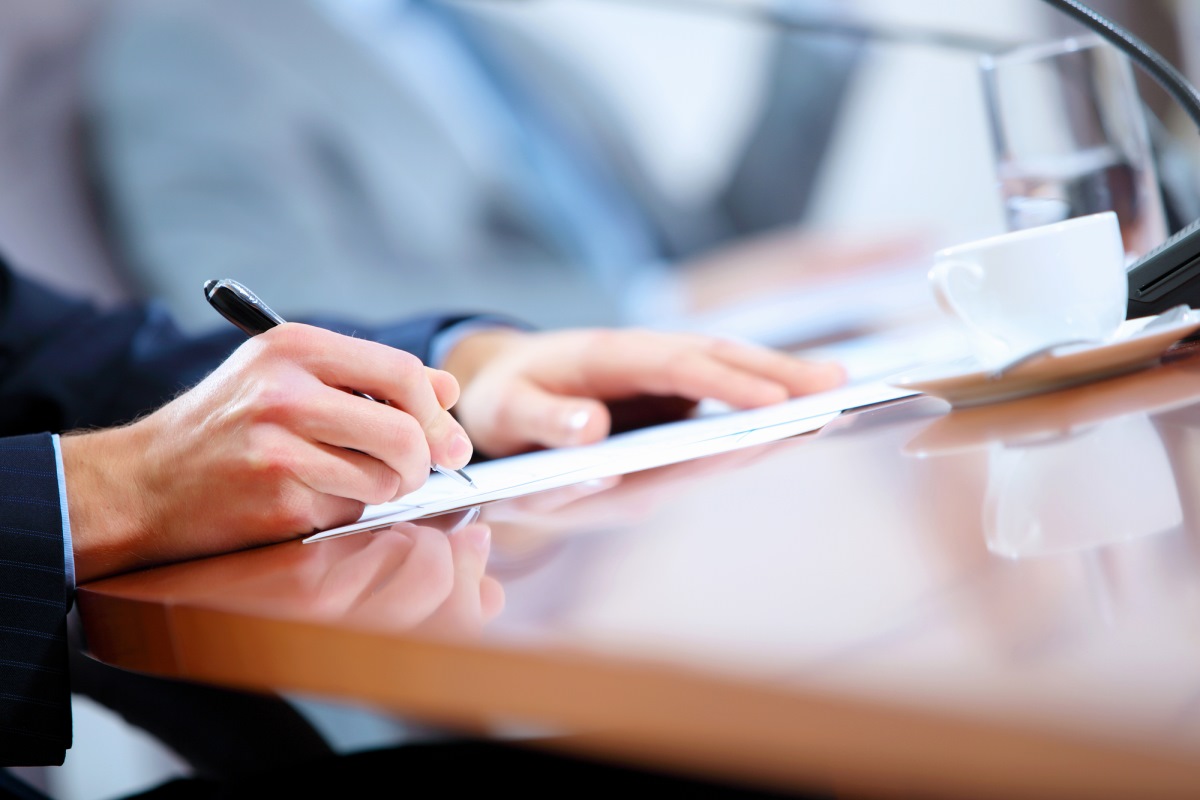 Подписание соглашения - Depositphotos