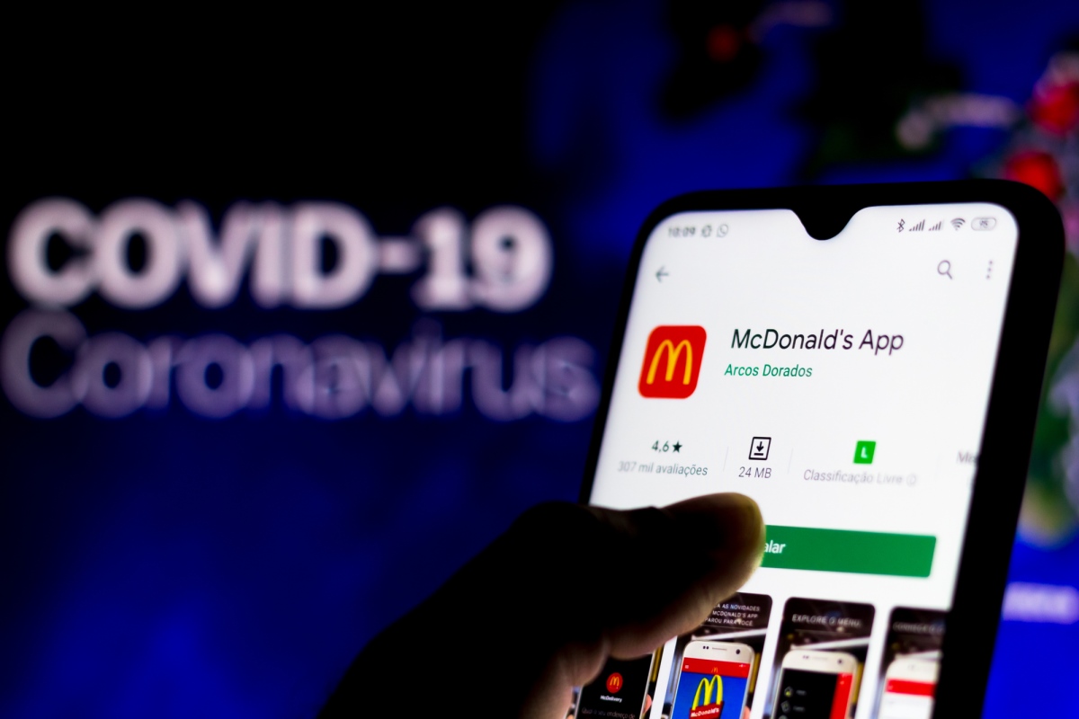 Приложение McDonald's - Depositphotos