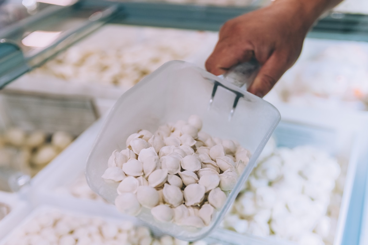 Пельмени в магазине - Depositphotos