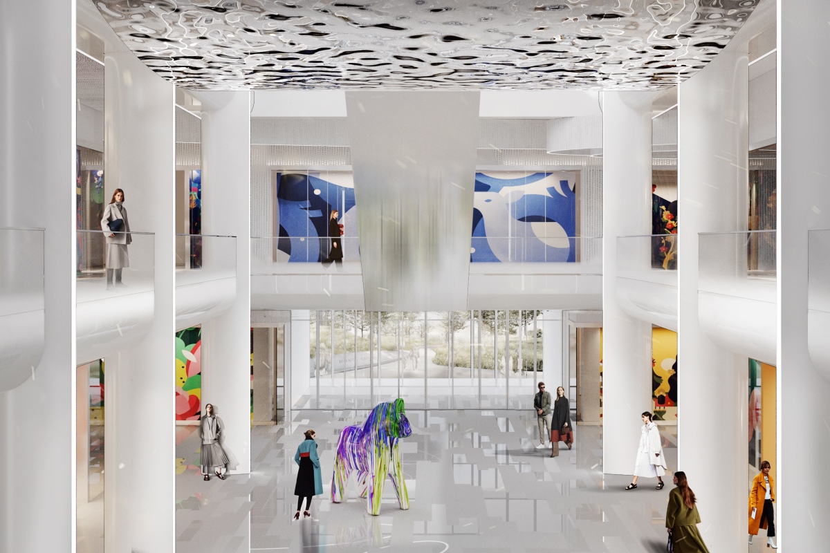 Интерьеры ТРЦ Небо - UNK Интерьеры ТРЦ Небо - UNK