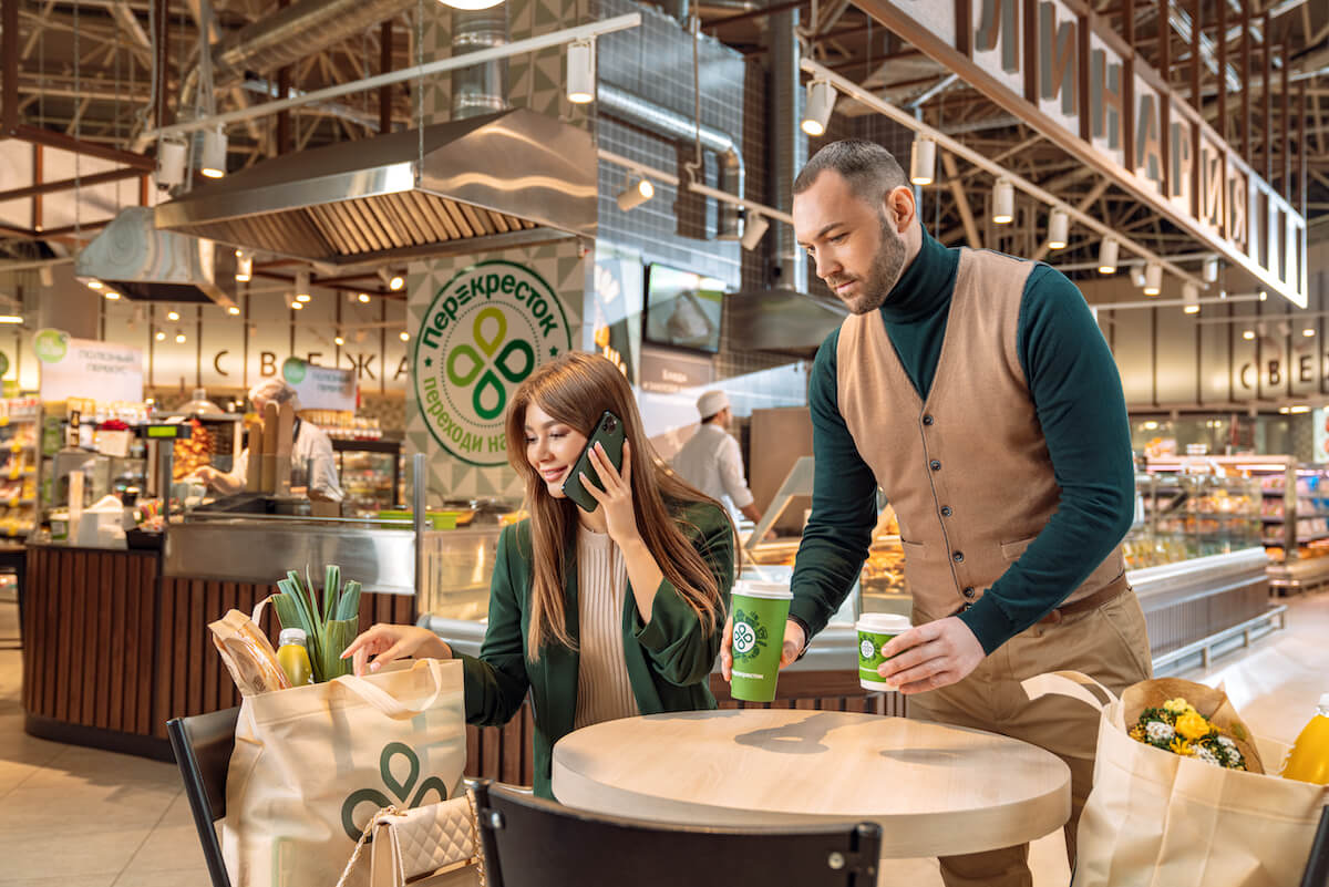 Перекрёсток кафе - готовая еда Перекрёсток кафе - готовая еда