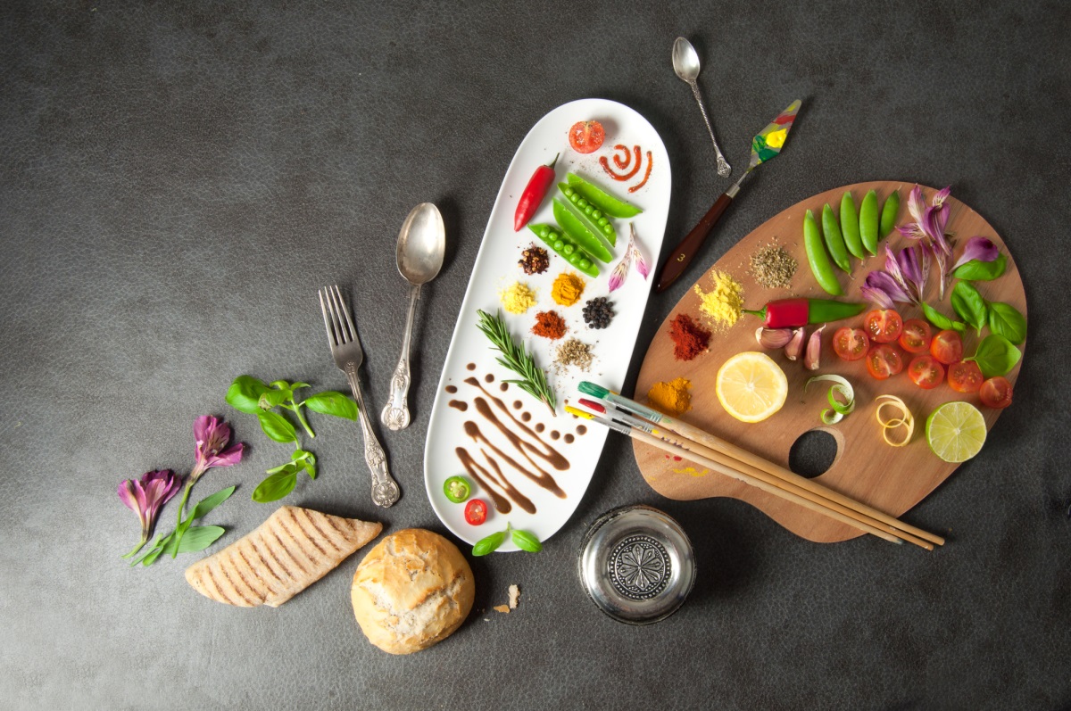 Блюда в ресторане со звездой Michelin