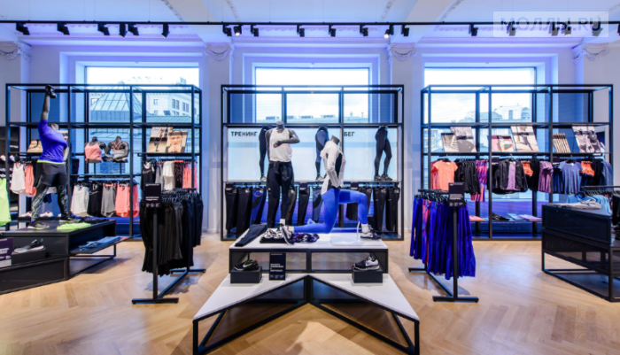 Флагманский магазин Nike открылся на Кузнецком мосту