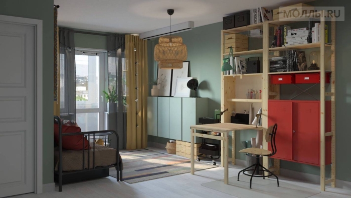 ИКЕА выпустила серию фонов для видеозвонков из дома