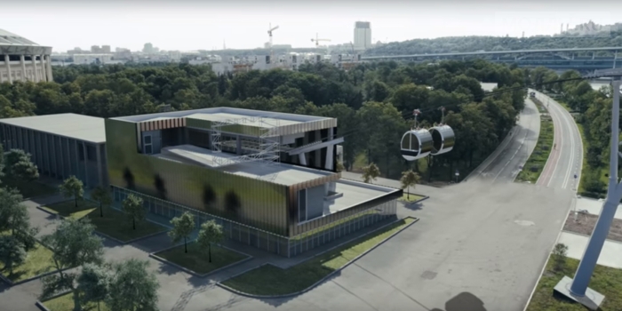 Воробьевы горы и «Лужники» свяжет канатная дорога