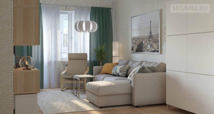 ИКЕА выпустила серию фонов для видеозвонков из дома