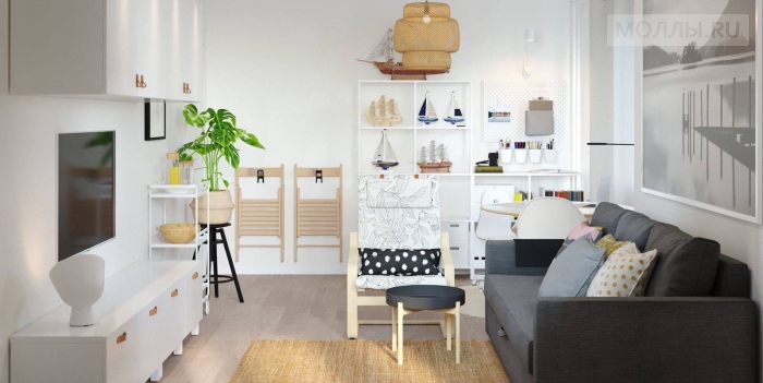 ИКЕА выпустила серию фонов для видеозвонков из дома