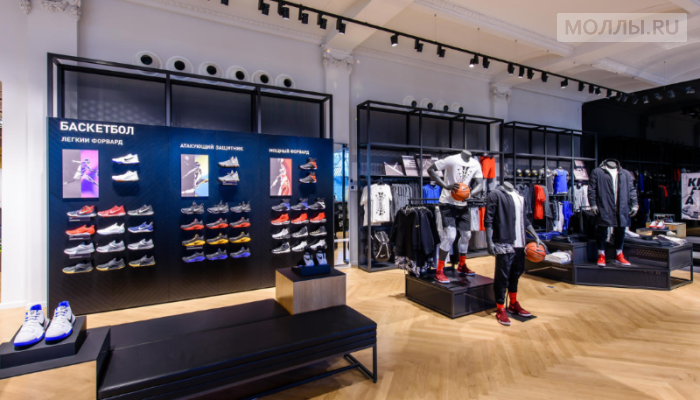 Флагманский магазин Nike открылся на Кузнецком мосту