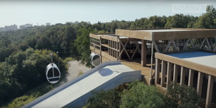 Воробьевы горы и «Лужники» свяжет канатная дорога