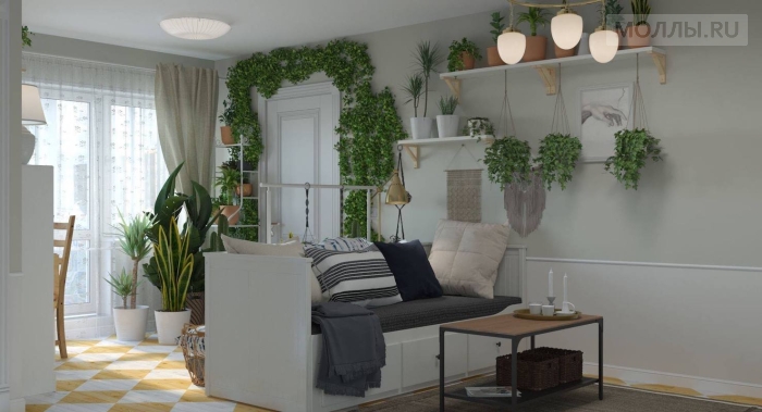 ИКЕА выпустила серию фонов для видеозвонков из дома