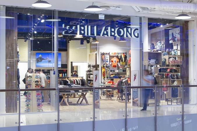 Billabong открывает первый магазин в России