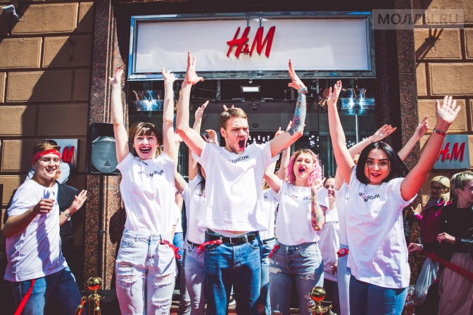 Флагманский H&M на Тверской: фото с открытия