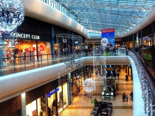 Новогодний торговый центр 2014!