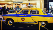 Выставка ретро автомобилей в «Метрополисе» 