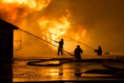 В Томске сгорел гипермаркет «Лента» - причиной стал поджог