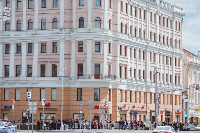 Флагманский H&M на Тверской: фото с открытия