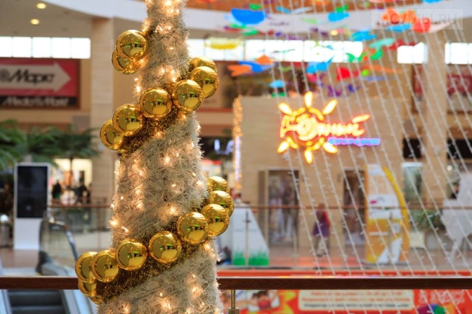 Новогодний торговый центр 2014!
