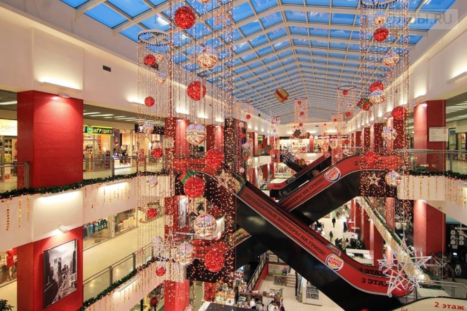Новогодний торговый центр 2014!